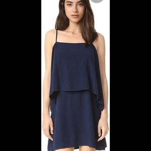 SPLENDID ALINE TANK DRESS NAVY BLUE SMALL